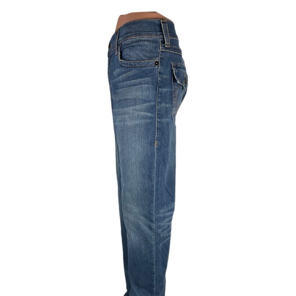 True Religion Men 36 X 34 Jeans Ricky Straight W Flap SE Relaxed Denim Pants EUC - Picture 3 of 12